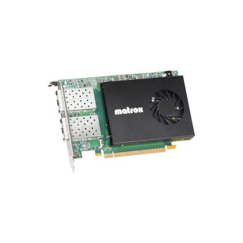 Carte interface réseau IP - X.mio5 Q25 - Matrox Video - 10 Gigabit Ethernet / multivoies