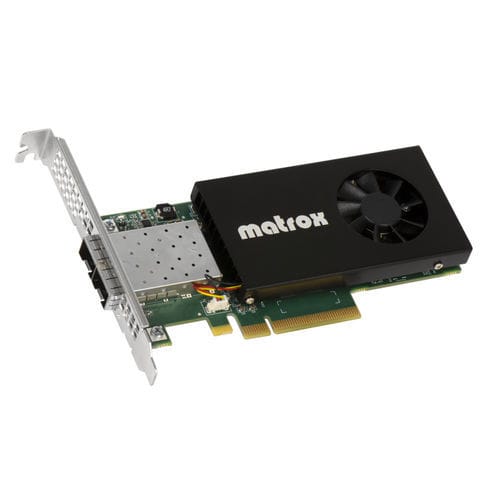 Carte interface réseau IP - DSX LE5 LP D25 - Matrox Video - GbE / low profile / multivoies