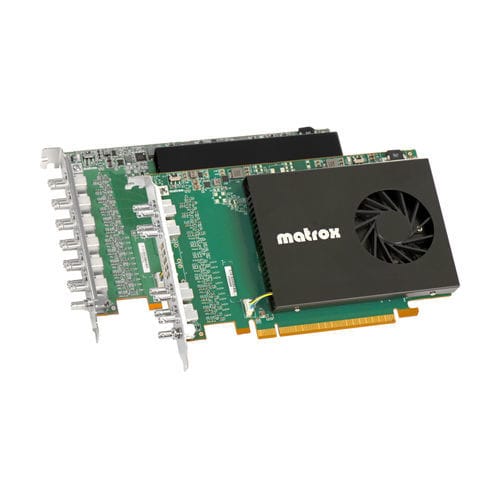 Carte d'E/S multivoies - X.mio5 12G - Matrox Video - à 4 E / à 4 S / haute densité