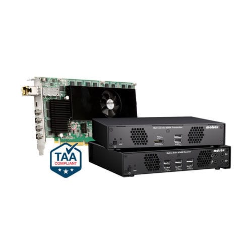 Prolongateur Ethernet - Extio N3408 - Matrox Video - de réseau / USB / KVM