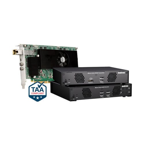 Prolongateur Ethernet - Extio N3208 - Matrox Video - de réseau / USB / KVM
