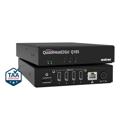Plateforme réseau - QuadHead2Go Q185 - Matrox Video
