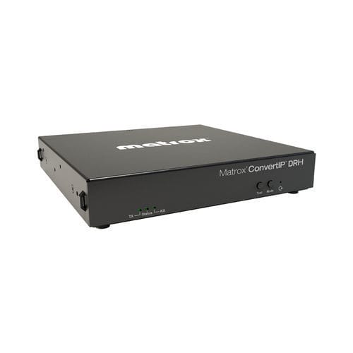 Récepteur IP - ConvertIP DRH - Matrox Video - RS232 / Ethernet / compact