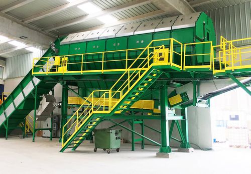 Machine à tamiser à criblage sec - TROM - Reverter Industries - pour l'industrie / rotative / pour déchets