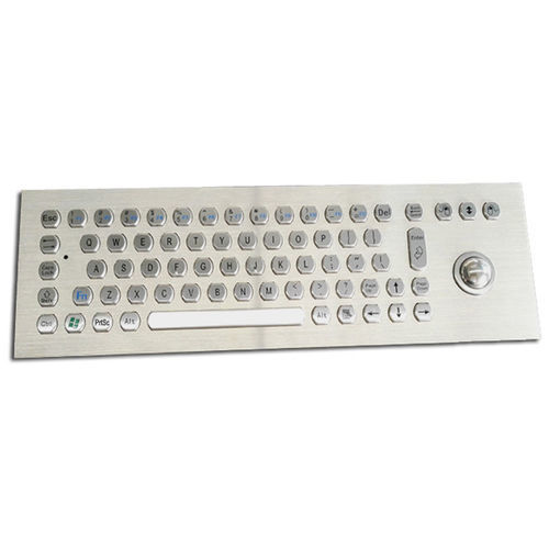 Clavier contact carbone - KH-K68-382 - Kehang Technology - 70 touches / avec trackball / pour kiosque d'information en libre-service