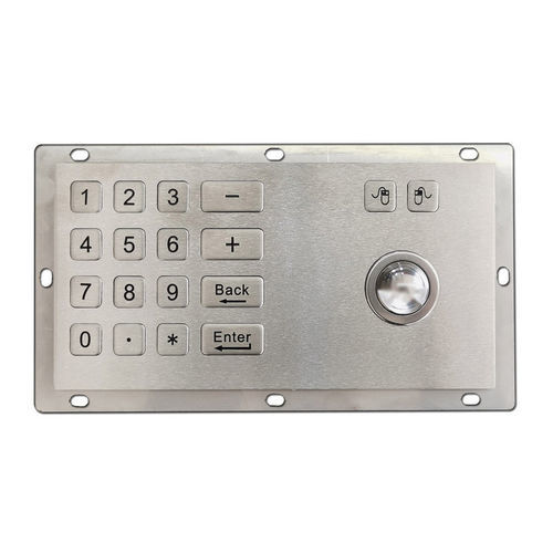 Clavier numérique 16 touches - KH-KM195-A - Kehang Technology - encastrable / en acier inoxydable / USB