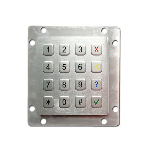 Clavier numérique 16 touches - KH-AE81-16 - Kehang Technology - encastrable / en inox / USB