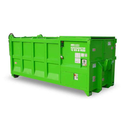 Compacteur de carton - SCS - Locatelli Eurocontainers - papier / en bois / mobile