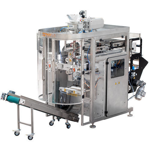 Machine d'emballage à mouvement intermittent - PACKPLUS-PS60 - SEVVALUSA Nut Processing and Packaging Solutions - contrôlée par PLC / en granulats / de type oreiller