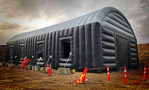 Tente industrielle - INDUSTRIALDOME - gonflable / de stockage
