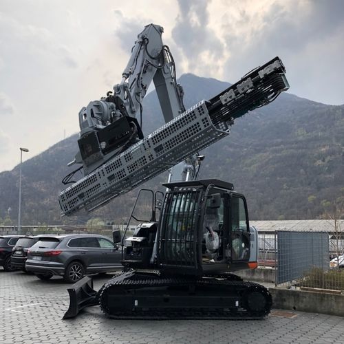 Tarière pour excavatrice - ED 130 - Ripamonti Dr Gianni S.r.l - pour chantier