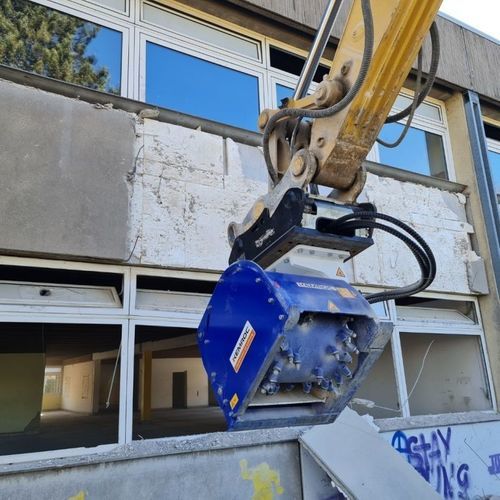 Fraiseuse à froid pour excavatrice - EX 70 HD - KEMROC Spezialmaschinen GmbH - pour asphalte / pour béton