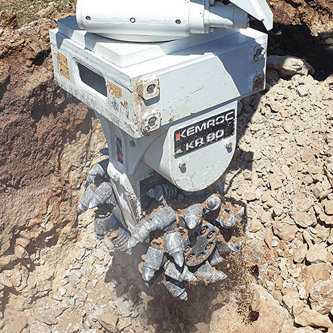 Rotateur hydraulique - KRM 80 - KEMROC Spezialmaschinen GmbH