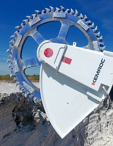Roue de découpe pour béton - DMW 400 Wheel 1000 - KEMROC Spezialmaschinen GmbH - pour pierre / pour pierre et béton / sur mesure