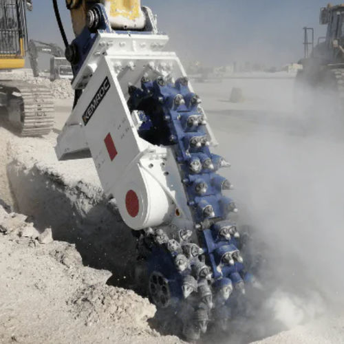 Fraise de havage hydraulique pour excavatrice - EK 150 - KEMROC Spezialmaschinen GmbH