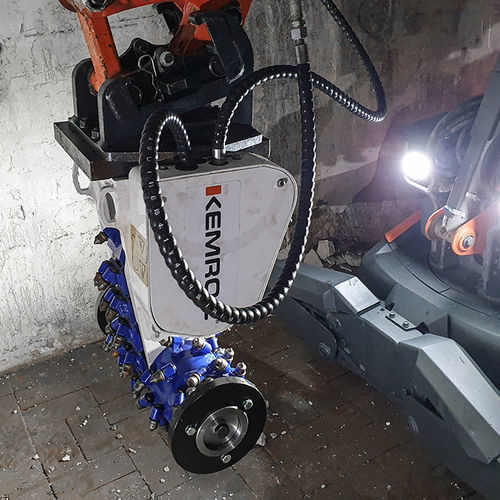 Système d'entraînement hydraulique rotatif - KRX 110 - KEMROC Spezialmaschinen GmbH
