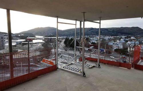 Plateforme de levage - Liftroller AS - mobile / pour chantier / pour palette