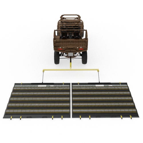 Balayeuse pour piste d'aéroport - RZR-dplx - FOD - montée sur camion / sans moteur / de poussières