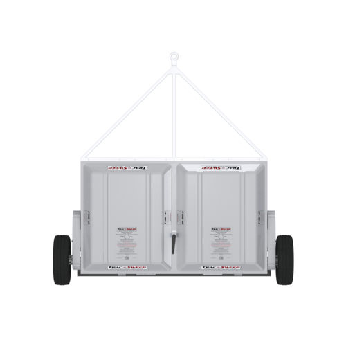 Balayeuse pour piste d'aéroport - TracSweep® FBR-8 - FOD - sur camion / sans moteur / compacte