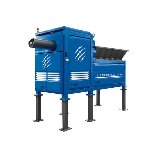 Machine à déchiqueter à 1 arbre - HS 5 - Tiger depack - de déchets / plastique