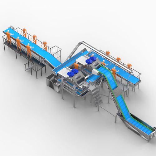 Décortiqueuse en acier inoxydable - HIDRONER AQUACULTUR EQUIPMENTS
