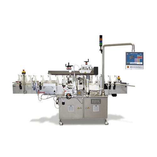 Machine d'étiquetage entièrement automatique - FM series - bb Automations- und Steuerungstechnik GmbH - pour bouteilles / de pot / pour flacon