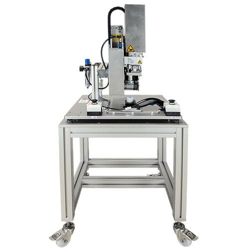 Imprimante applicateur d'étiquette semi-automatique - TNC-PA - bb Automations- und Steuerungstechnik GmbH - auto-adhésives / pour applications sur le côté / pour applications sur le dessus
