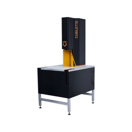 Machine d'emballage pour réduction de hauteur de caisse - Cubilette type C4-PF - Durrenberg - semi-automatique / en continu / pour réduction de hauteur de caisses américaines
