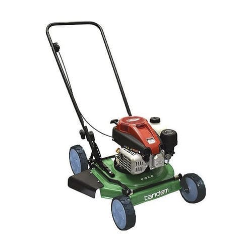 Tondeuse à gazon à essence - Polo XT150 - Tandem Lawn Industries - accompagnant
