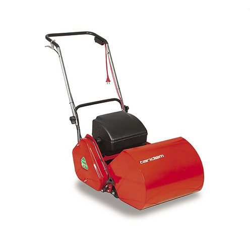 Tondeuse à gazon électrique - 430E - Tandem Lawn Industries - accompagnant