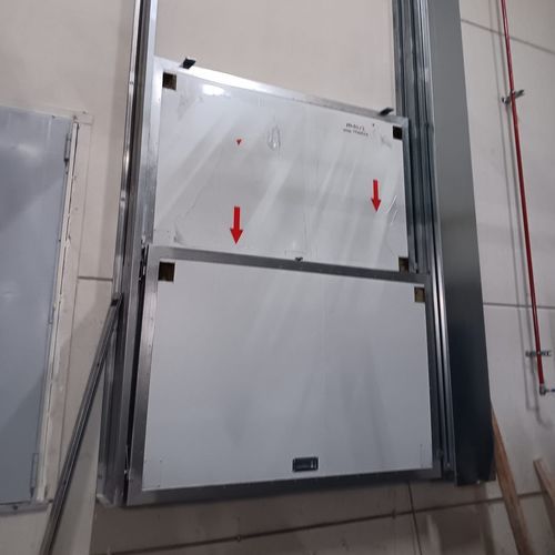 Porte à lever - PUERTAS SECADES - à enroulement / en métal / en fibre de verre