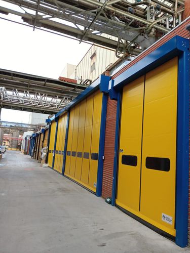 Porte à enroulement - PUERTAS SECADES - rapide / autoréparable