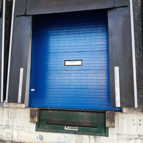 Porte sectionnelle - PUERTAS SECADES - en aluminium / pour l'intérieur / industrielle