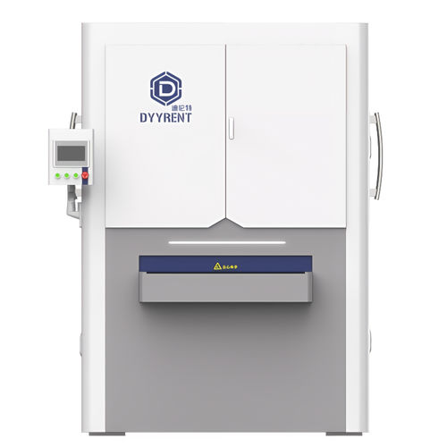 Ébavureuse de rayonnage des angles - DRG-1000 - Dyyrent Machine - à brosse rouleaux / à bande abrasive / à disque