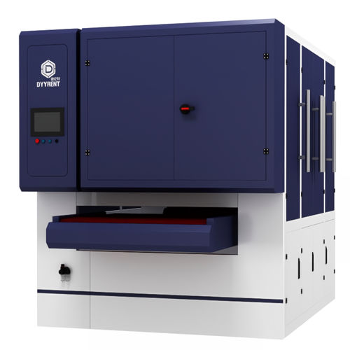 Ébavureuse de rayonnage des angles - DRP-600 - Dyyrent Machine - à brosse rouleaux / à bande abrasive / à disque