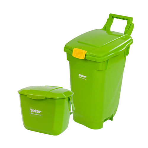Conteneur à déchets en polyéthylène - Toter - en HDPE / de déchets organiques / sur mesure