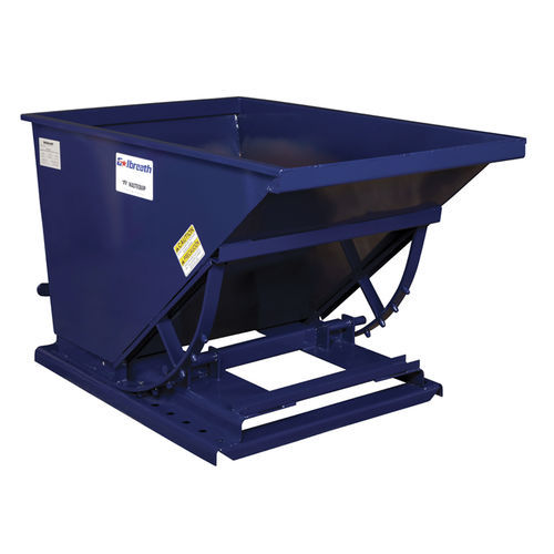 Benne auto-basculante en métal - wastequip - en acier / en carton / en plastique