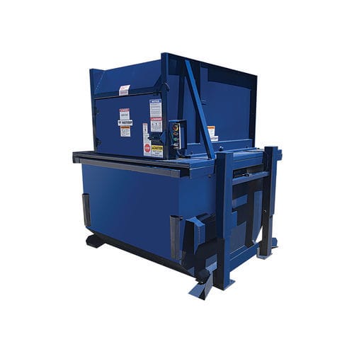 Compacteur de déchets pour tri sélectif - wastequip - stationnaire / vertical / chargement frontal
