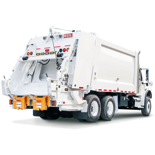 Benne à ordures ménagères chargement arrière - DuraPack® 5000 - Heil - diesel / avec compacteur