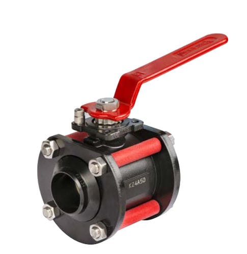 Vanne à boisseau sphérique - Meca-Inox - à levier / à commande pneumatique / à actionneur électrique