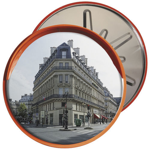 Miroir d'extérieur - Steel Crafts Europa - rond / convexe / rectangulaire