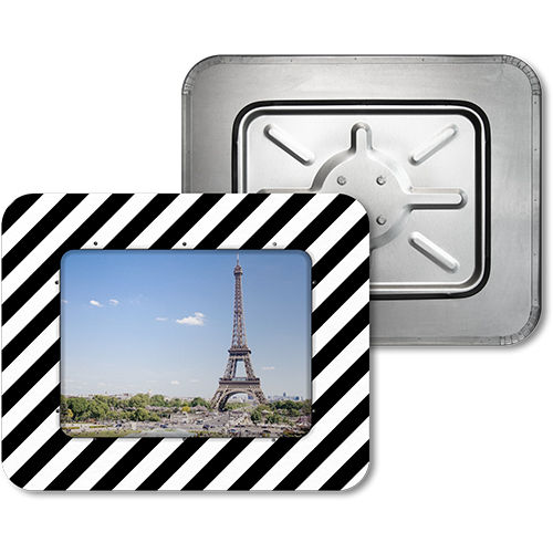 Miroir de sécurité routière - Steel Crafts Europa - convexe / rectangulaire / en acier inoxydable