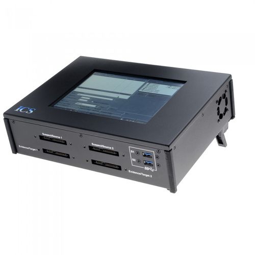 Duplicateur/nettoyeur de disque dur pour la médecine légale - F.GR-5100-103 - Intelligent Computer Solutions - Intel® Core i3 / Windows 10 / portatif