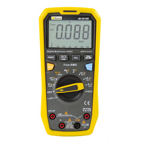 Multimètre numérique - IMّ9916B - DISTRIMESURE - iMesure - portable / 1000 V / 20 A