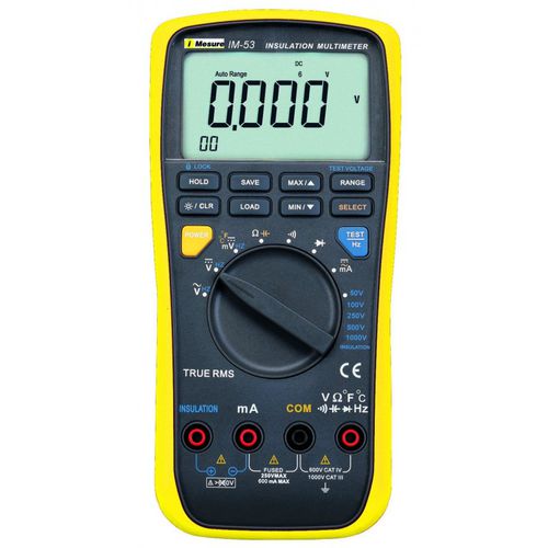 Multimètre numérique - IM53 - DISTRIMESURE - iMesure - portable / 1000 V / CAT III