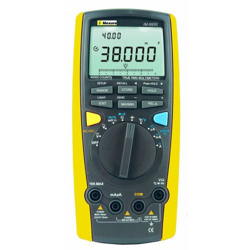 Multimètre numérique - IM-9930 - DISTRIMESURE - iMesure - portable / 1000 V / 10 A