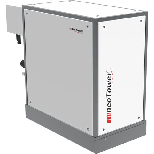 Centrale de production combinée de chaleur et d'électricité moteur à gaz - neoTower® 17.0 - RMB/ENERGIE GmbH - en biométhane / au BioGPL / au gaz de pétrole liquéfié