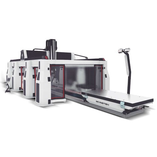 Fraiseuse CNC à 6 axes - BREVETEK MAKİNE - verticale / pour pierre / à pont