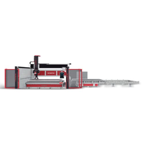 Machine de coupe au jet d'eau - BREVETEK MAKİNE - CNC / sur table / à pont
