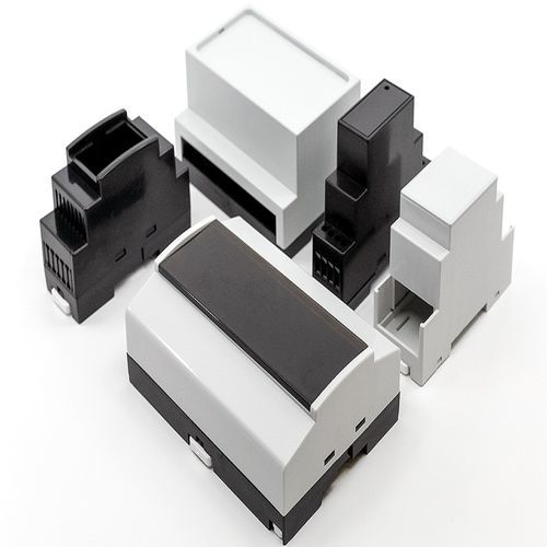 Boîtier pour rail DIN - RAILS - Supertronic - rectangulaire / en plastique / industriel